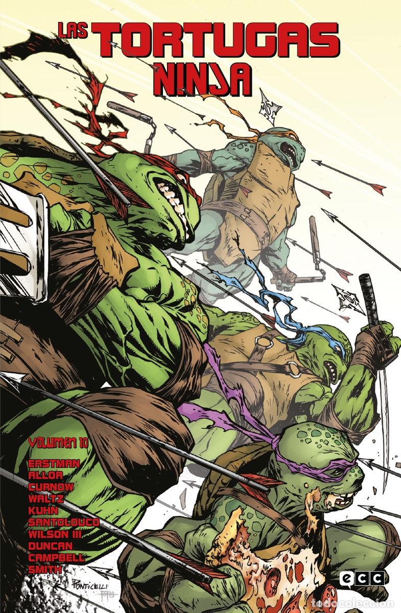 C&oacute;mics: Las Tortugas Ninja. Vol.10 - ECC Ediciones - Foto 1