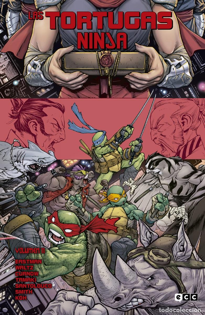 C&oacute;mics: LAS TORTUGAS NINJA VOL. 11 - ECC Ediciones