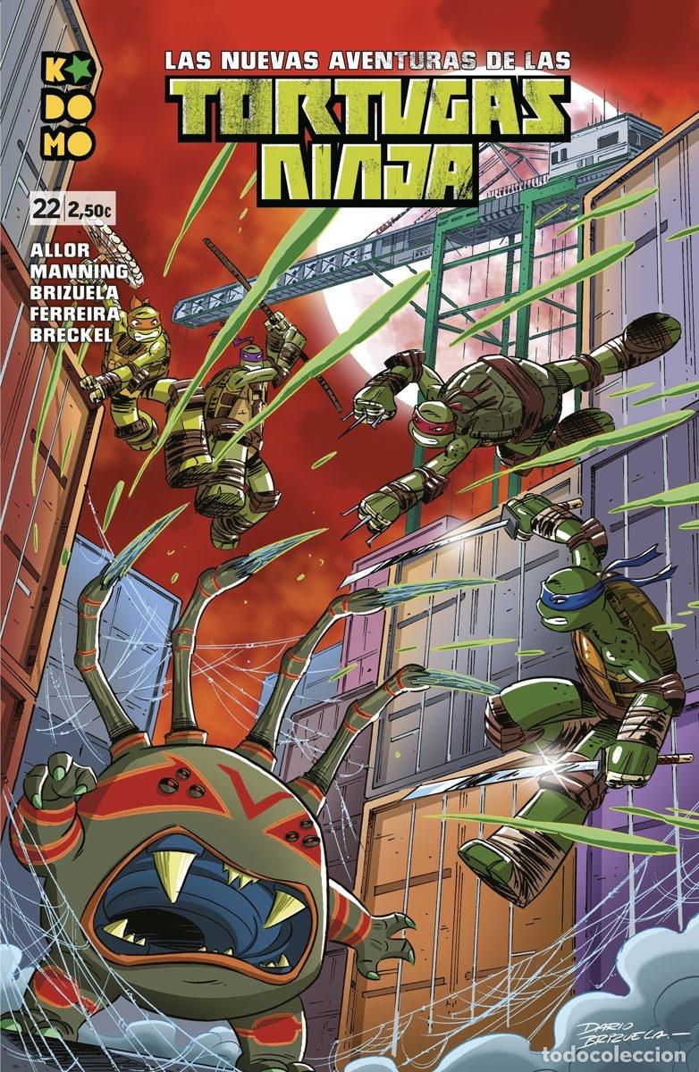 C&oacute;mics: LAS NUEVAS AVENTURAS DE LAS TORTUGAS NINJA N&Uacute;M. 22 - ECC Ediciones - Foto 1