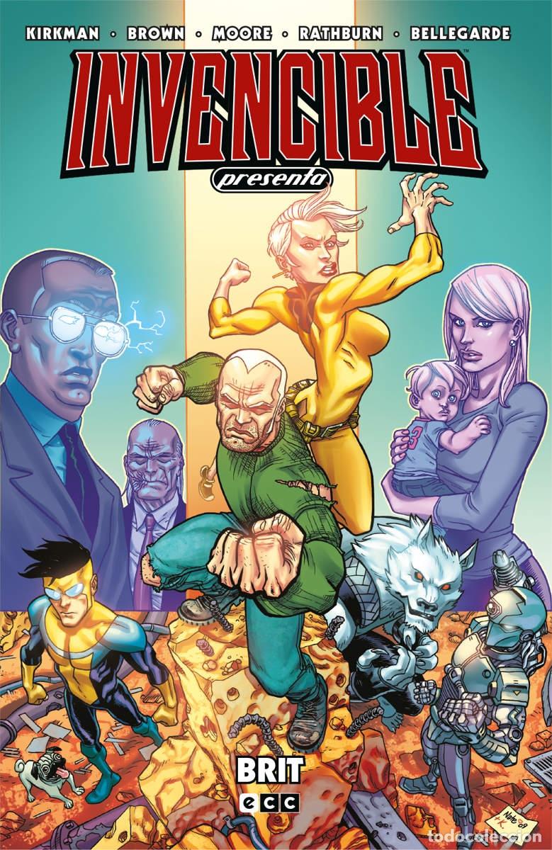 C&oacute;mics: INVENCIBLE PRESENTA: BRIT - ECC Ediciones - Foto 1