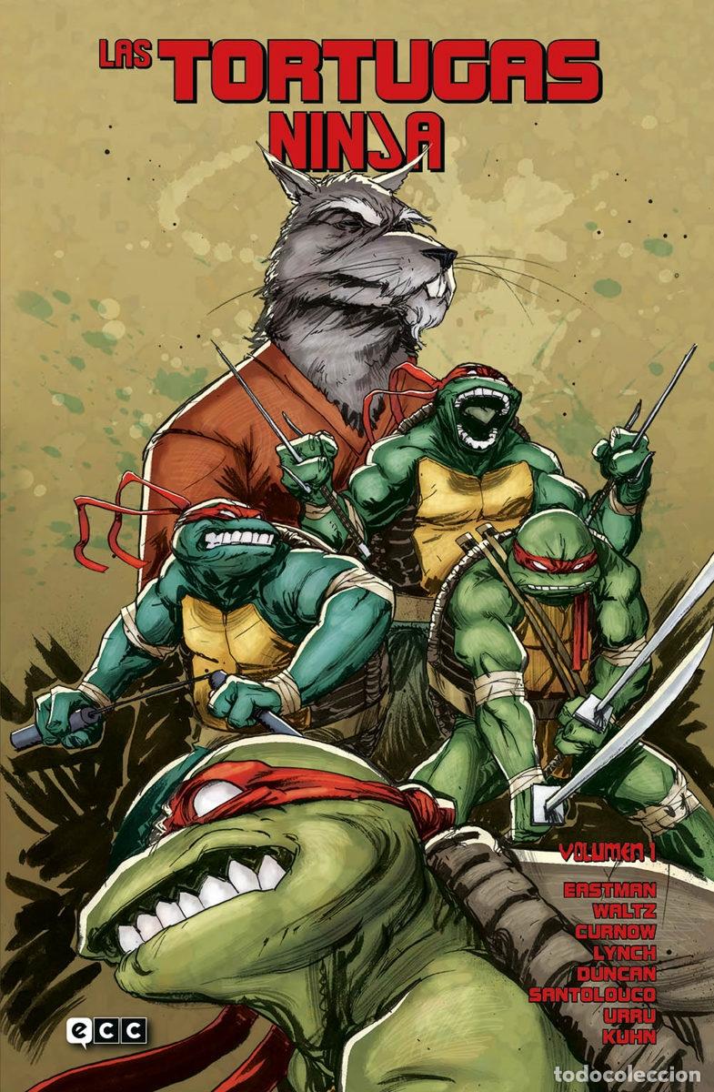 C&oacute;mics: Las tortugas ninjas Volumen 1 - ECC Ediciones