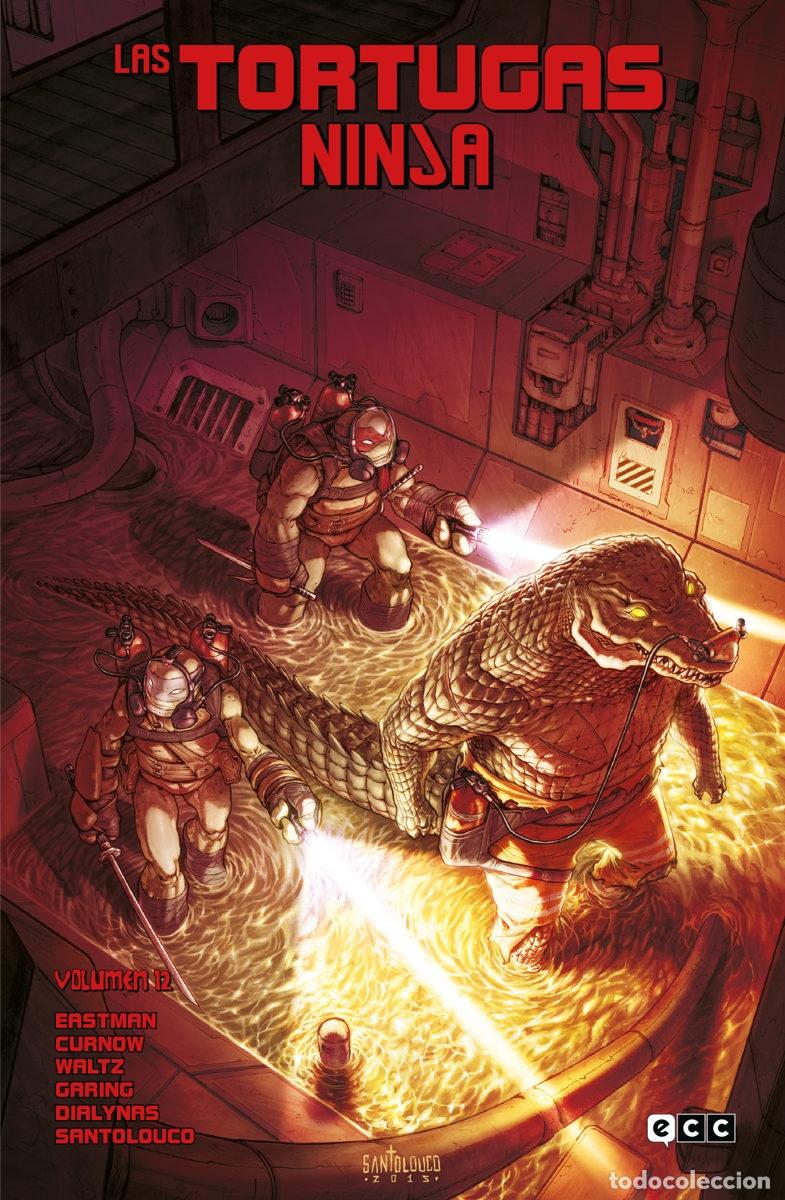 C&oacute;mics: LAS TORTUGAS NINJA VOL. 12 - ECC Ediciones