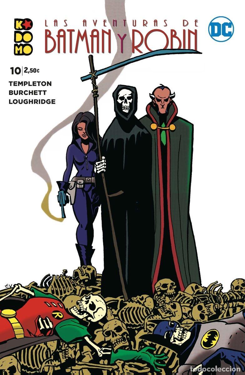 C&oacute;mics: LAS AVENTURAS DE BATMAN Y ROBIN N&Uacute;M. 10 - ECC Ediciones