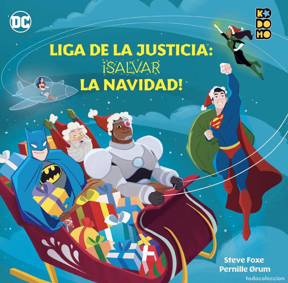 C&oacute;mics: LIGA DE LA JUSTICIA: &iexcl;SALVAR LA NAVIDAD! - ECC Ediciones - Foto 1