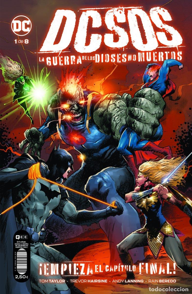 C&oacute;mics: DCSOS: LA GUERRA DE LOS DIOSES NO MUERTOS N&Uacute;M. 1 DE 8 - ECC Ediciones - Foto 1