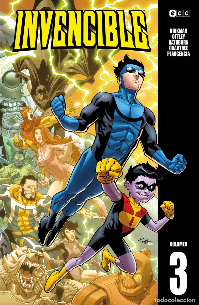 C&oacute;mics: INVENCIBLE VOL. 3 DE 8 (EDICI&Oacute;N DELUXE) - ECC Ediciones - Foto 1