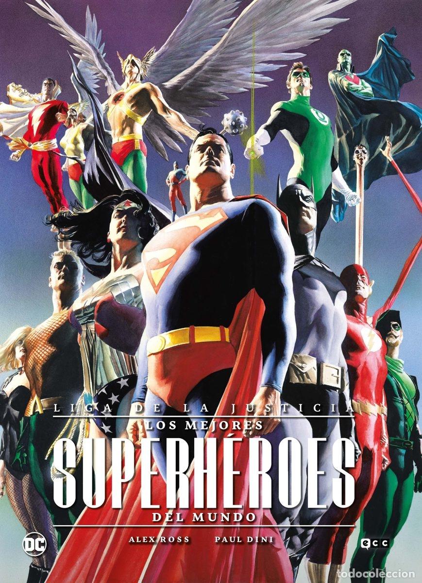 C&oacute;mics: Liga de la Justicia. Los Mejores Super Heroes del Mundo. - ECC Ediciones