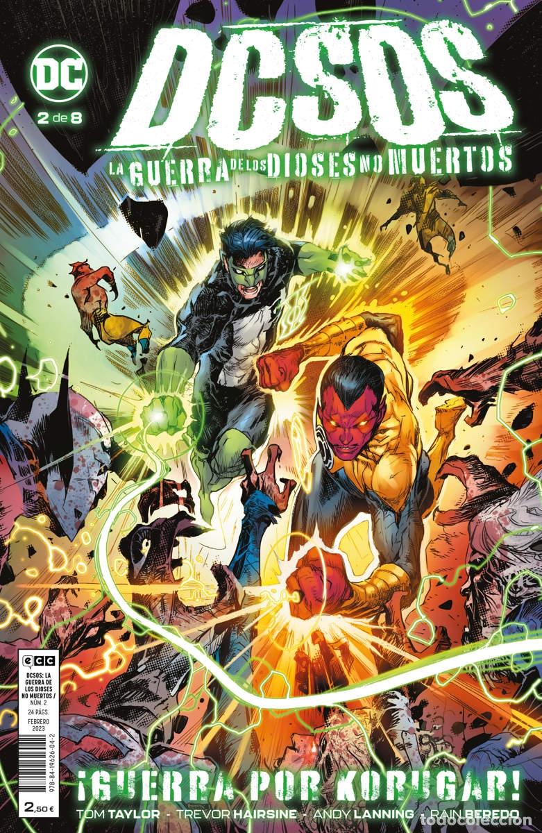 C&oacute;mics: DCSOS: LA GUERRA DE LOS DIOSES NO MUERTOS N&Uacute;M. 2 DE 8 - ECC Ediciones
