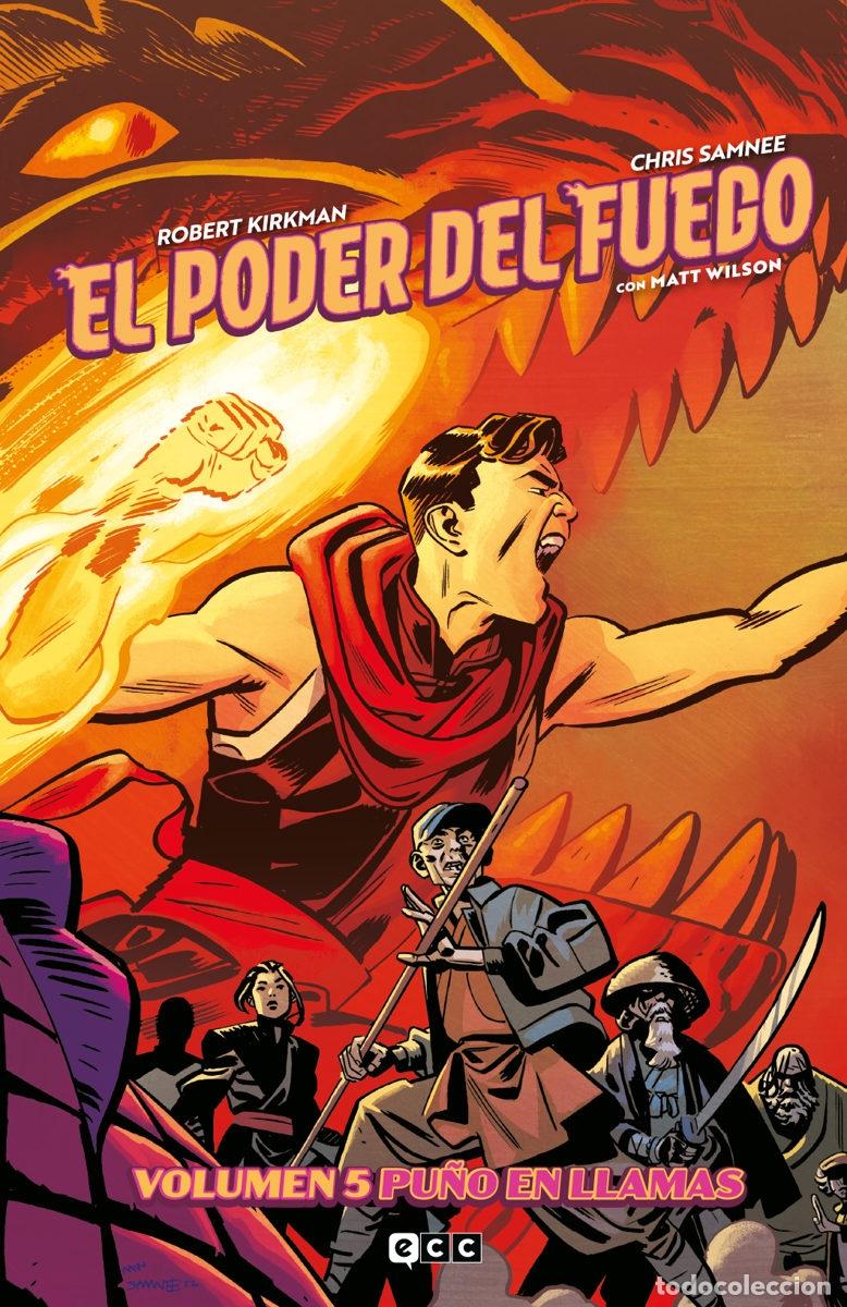 C&oacute;mics: EL PODER DEL FUEGO VOL. 05: PU&Ntilde;O EN LLAMAS - ECC Ediciones