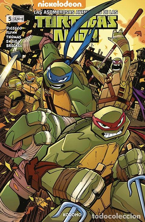 C&oacute;mics: Las Asombrosas Aventuras de las Tortugas Ninja. N&ordm;5 - ECC Ediciones