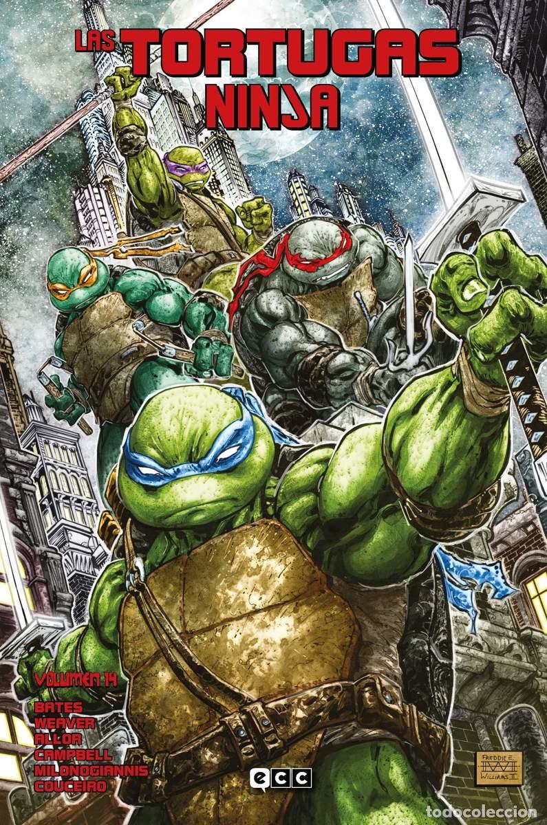 C&oacute;mics: LAS TORTUGAS NINJA VOL. 14 - ECC Ediciones
