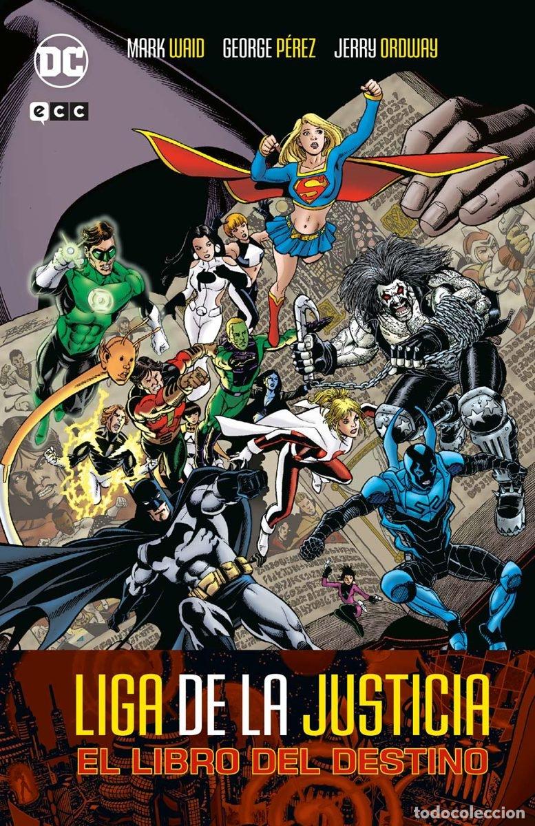 C&oacute;mics: LIGA DE LA JUSTICIA: EL LIBRO DEL DESTINO - ECC Ediciones