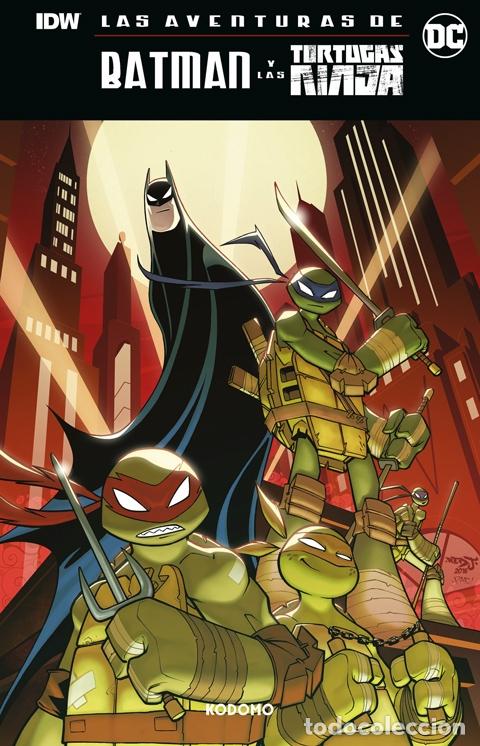 C&oacute;mics: LAS AVENTURAS DE BATMAN Y LAS TORTUGAS NINJA (BIBLIOTECA SUPER KODOMO) - ECC Ediciones