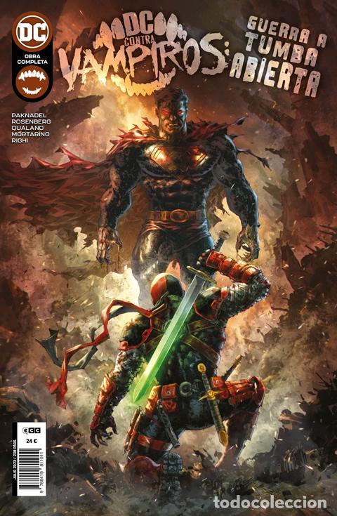 C&oacute;mics: DC CONTRA VAMPIROS: GUERRA A TUMBA ABIERTA - ECC Ediciones