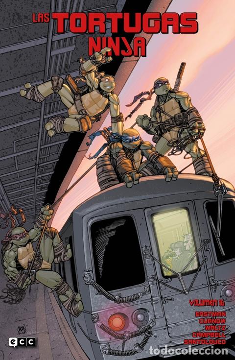 C&oacute;mics: LAS TORTUGAS NINJA VOL. 16 - ECC Ediciones