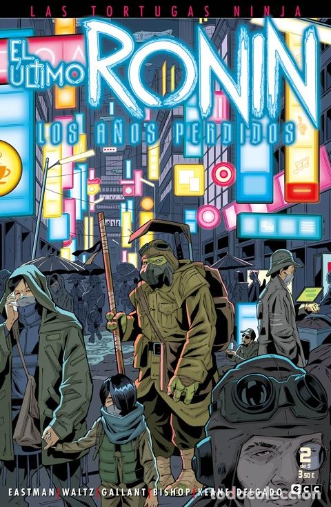 C&oacute;mics: Las Tortugas Ninja. El Ultimo Ronin. Los a&ntilde;os perdidos - ECC Ediciones