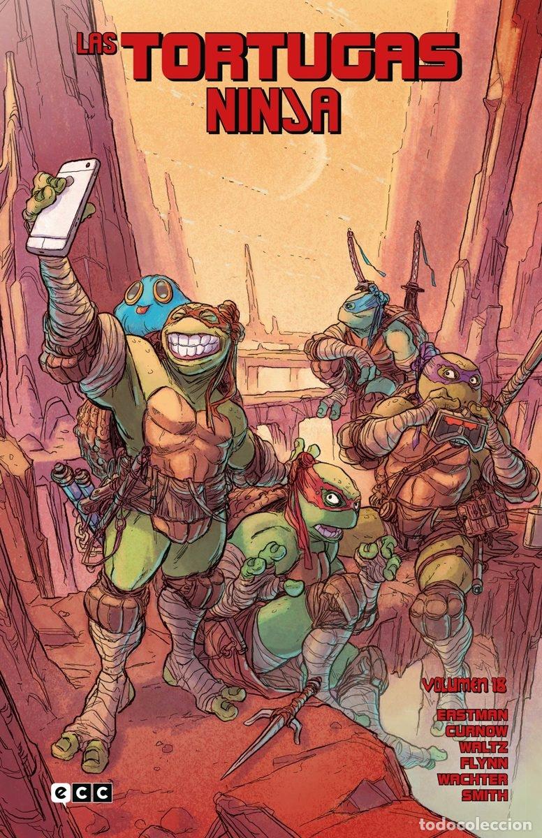 C&oacute;mics: LAS TORTUGAS NINJA VOL. 18 - ECC Ediciones