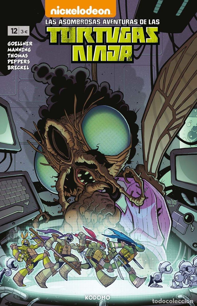 C&oacute;mics: Las Asombrosas Aventuras de las Tortugas Ninja. N&ordm;12 - ECC Ediciones