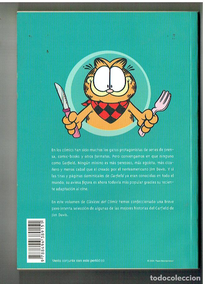 C&oacute;mics: CL&Aacute;SICOS DEL COMIC. GARFIELD. JIM DAVIS. (B/39.2 RUM) - Foto 2