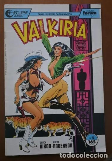 C&oacute;mics: Valkiria - N&uacute;meros 1 al 5 - Eclipse Comics - Foto 2