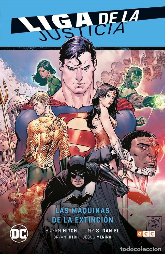 C&oacute;mics: LIGA DE LA JUSTICIA DE BRYAN HITCH. OBRA COMPLETA: 5 TOMOS. ECC. TAPA DURA. DIFICIL