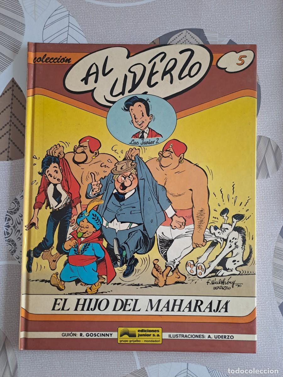 C&oacute;mics: Al Uderzo 5, el hijo del Maharaj&aacute;, Junior en buen estado
