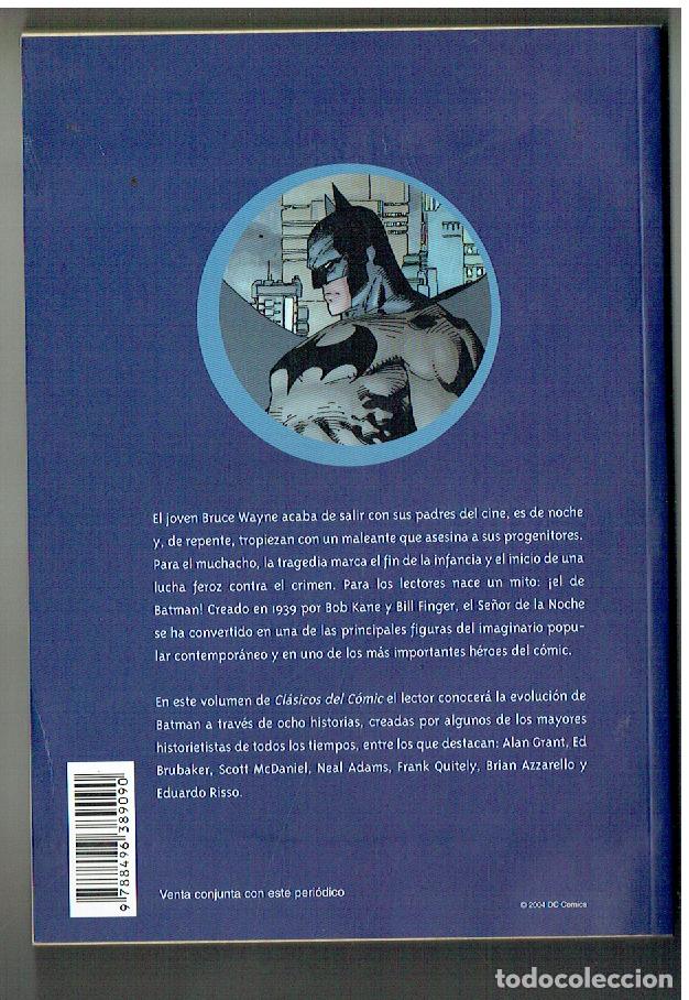 C&oacute;mics: CL&Aacute;SICOS DEL COMIC. BATMAN. BOB KANE. (B/39.2 RUM) - Foto 2