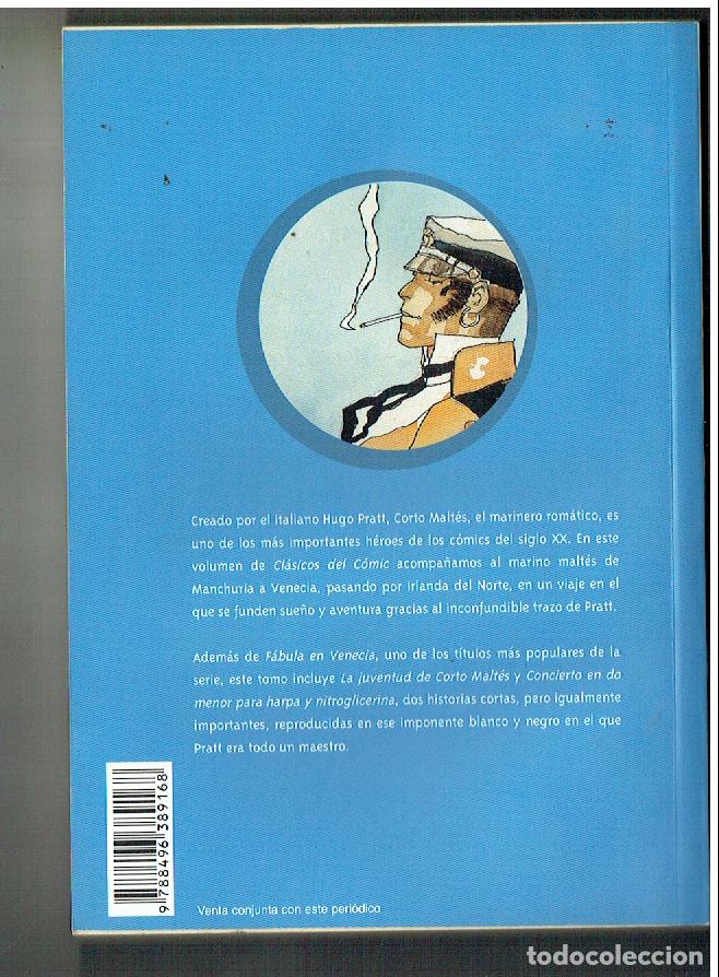C&oacute;mics: CL&Aacute;SICOS DEL COMIC. CORTO MALT&Eacute;S. HUGO PRATT. (B/39.2 RUM) - Foto 2