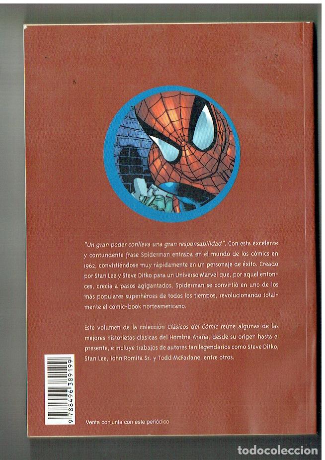 C&oacute;mics: CL&Aacute;SICOS DEL COMIC. SPIDERMAN. STAN LEE - STEVE DITKO. (B/39.2 RUM) - Foto 2