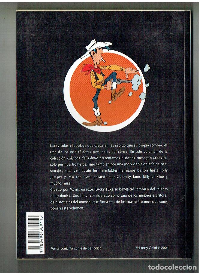 C&oacute;mics: CL&Aacute;SICOS DEL COMIC. LUCKY LUKE. MORRIS - GOSCINNY. (B/39.2 RUM) - Foto 2
