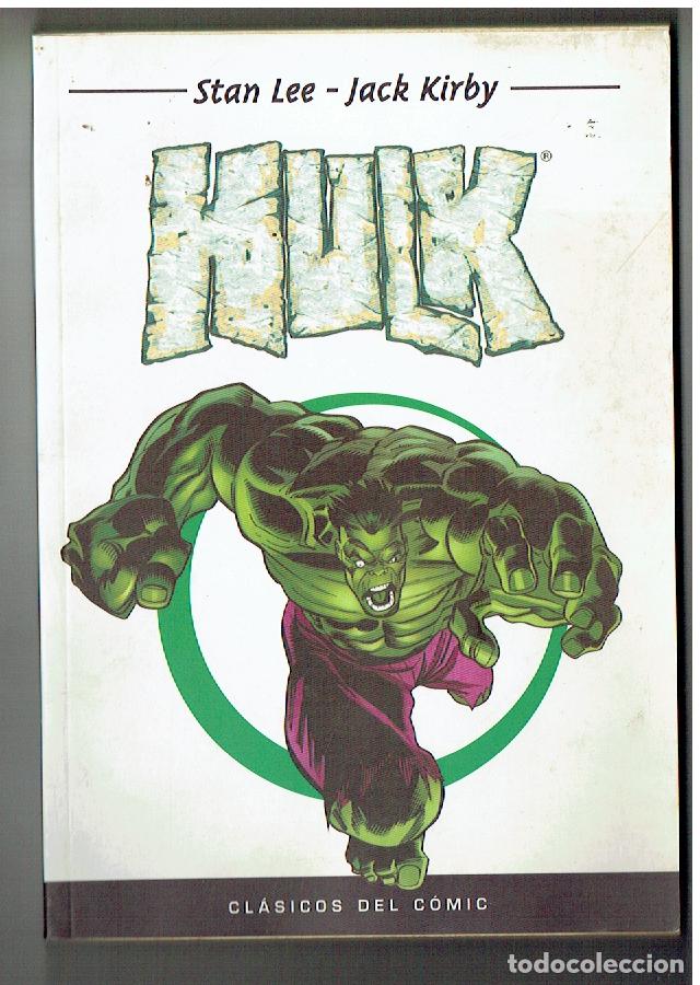 C&oacute;mics: CL&Aacute;SICOS DEL COMIC. HULK. STAN LEE - JACK KIRBY. (B/39.2 RUM)