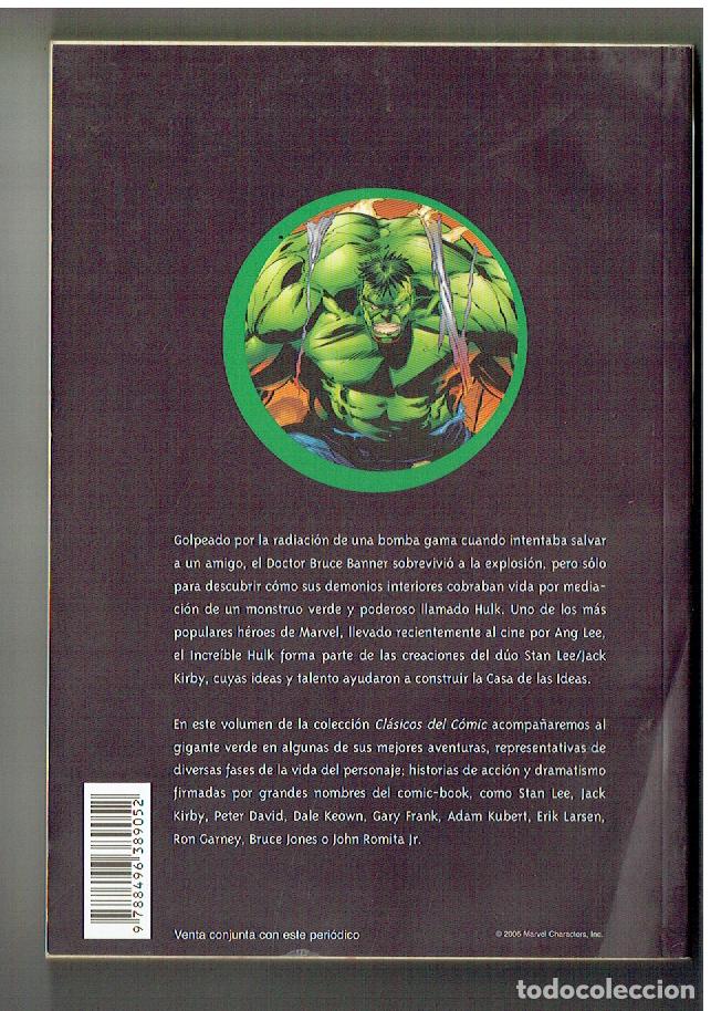 C&oacute;mics: CL&Aacute;SICOS DEL COMIC. HULK. STAN LEE - JACK KIRBY. (B/39.2 RUM) - Foto 2