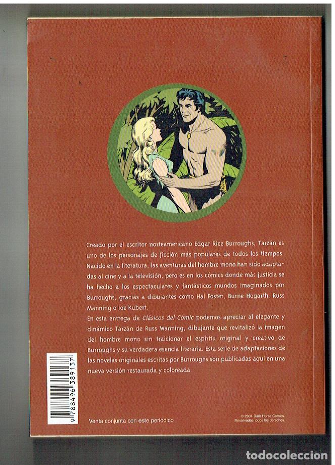 C&oacute;mics: CL&Aacute;SICOS DEL COMIC. TARZAN. EDGAR RICE BURROUGHS. (B/39.2 RUM) - Foto 2
