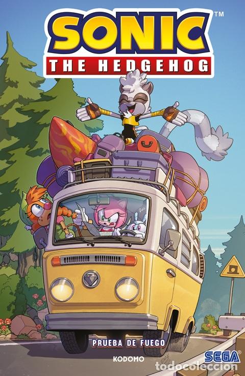 C&oacute;mics: SONIC THE HEDGEHOG: PRUEBA DE FUEGO - ECC Ediciones