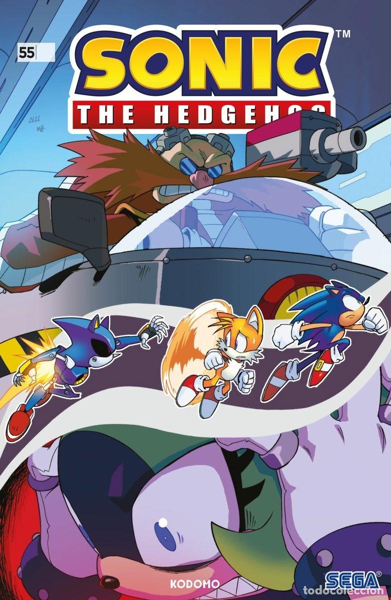 C&oacute;mics: SONIC: THE HEDHEGOG N&Uacute;M. 55 - ECC Ediciones