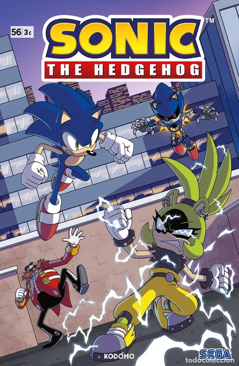 C&oacute;mics: SONIC: THE HEDHEGOG N&Uacute;M. 56 - ECC Ediciones