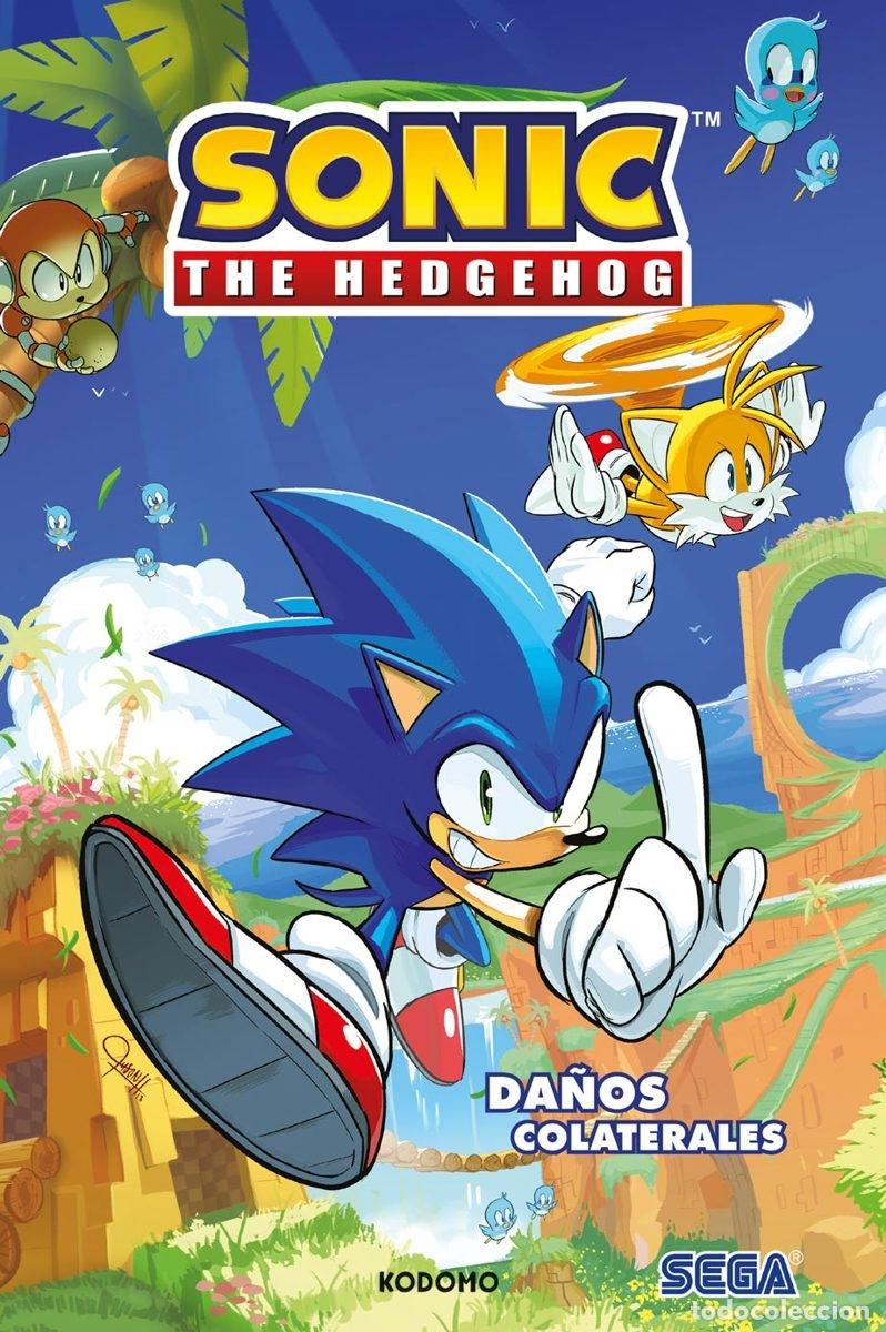 C&oacute;mics: SONIC THE HEDGEHOG VOL. 01: DA&Ntilde;OS COLATERALES (BIBLIOTECA SUPER KODOMO) (SEGUNDA - ECC Ediciones