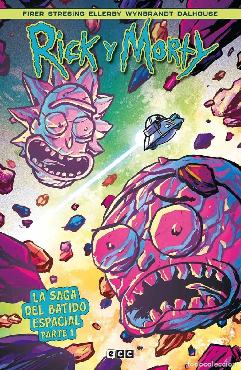 C&oacute;mics: Rick y Mortly. La saga del Batido Espacial. - ECC Ediciones