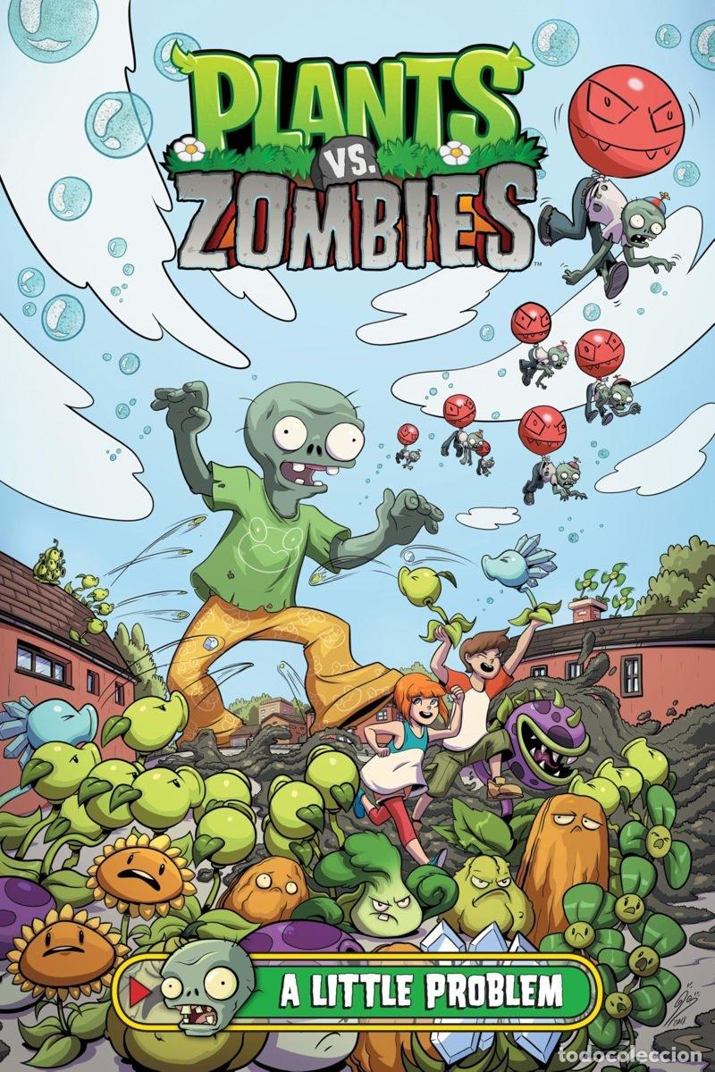 C&oacute;mics: PLANTS VS ZOMBIES: UN PEQUE&Ntilde;O PROBLEMA - ECC Ediciones