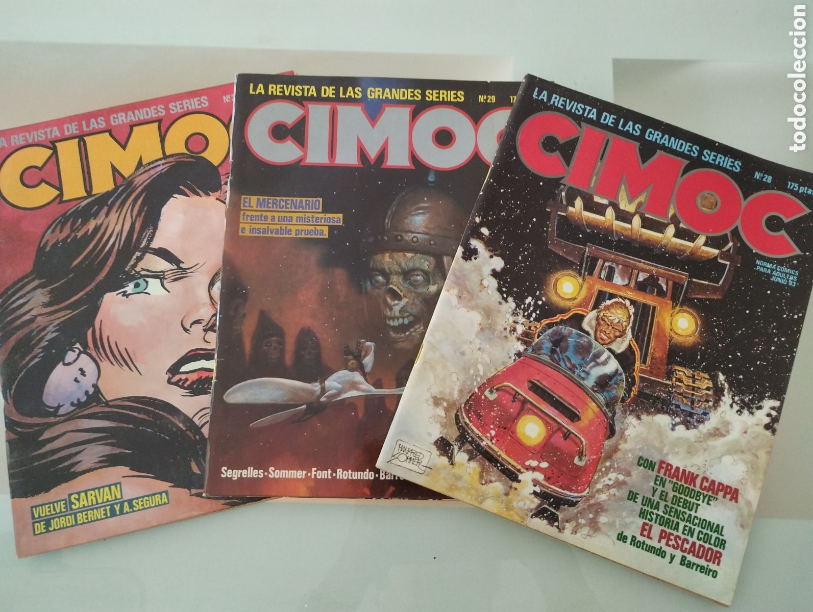 C&oacute;mics: Comics CIMOC n&uacute;meros 28, 29 y 30