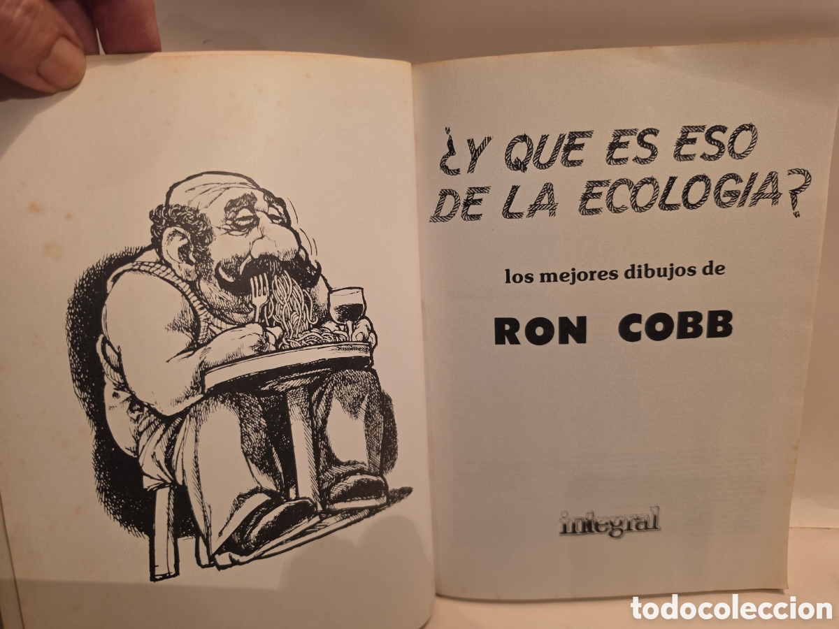 C&oacute;mics: QUE ES ESO DE LA ECOLOGIA? RON COBB. INTEGRAL 1980. - Foto 3