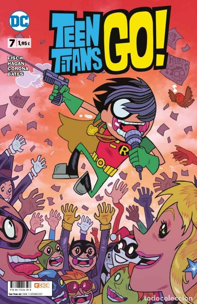 C&oacute;mics: TEEN TITANS GO! N&Uacute;M. 07 (SEGUNDA EDICI&Oacute;N) - ECC Ediciones - Foto 1