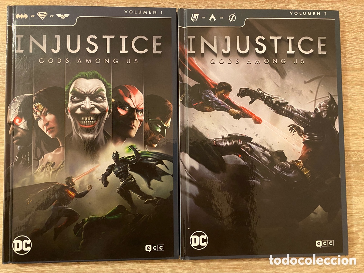 C&oacute;mics: Coleccionable Injustice: Gods Among Us 1 y 2