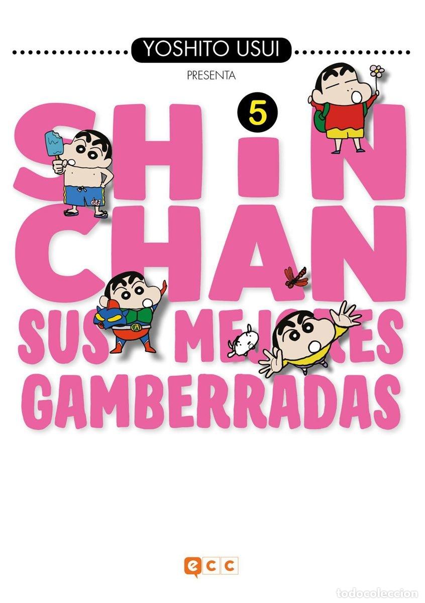 C&oacute;mics: SHIN-CHAN: SUS MEJORES GAMBERRADAS N&Uacute;M. 05 (DE 6) - ECC Ediciones