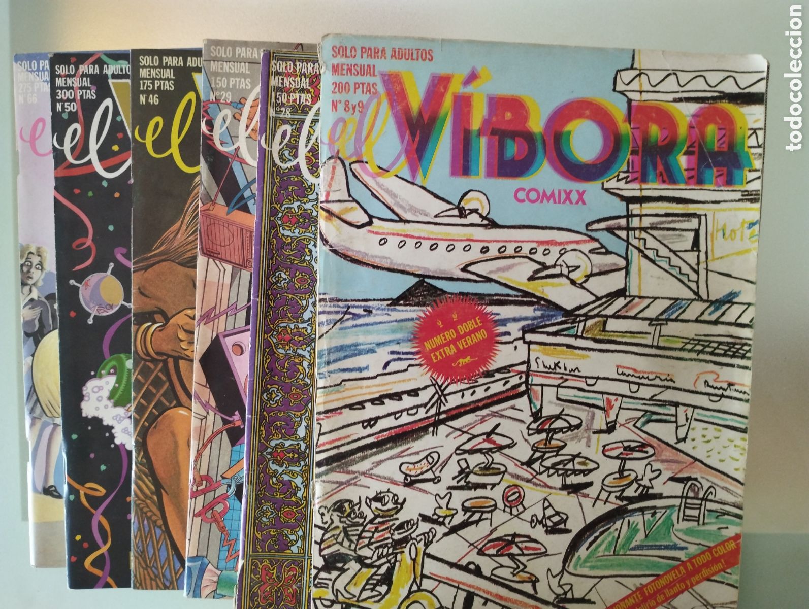 C&oacute;mics: Lote EL VIBORA 6 Comics