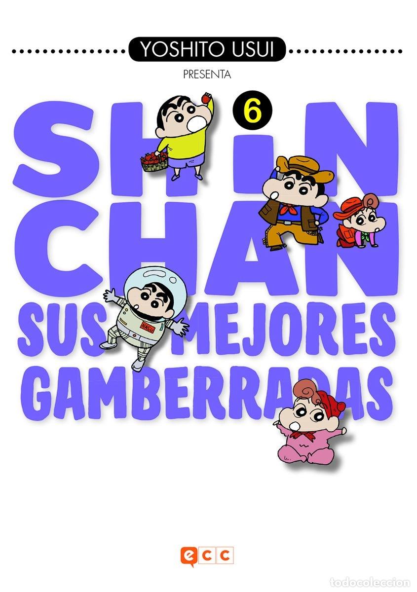 Comics: SHIN-CHAN: SUS MEJORES GAMBERRADAS N&Uacute;M. 06 (DE 6) - ECC Ediciones