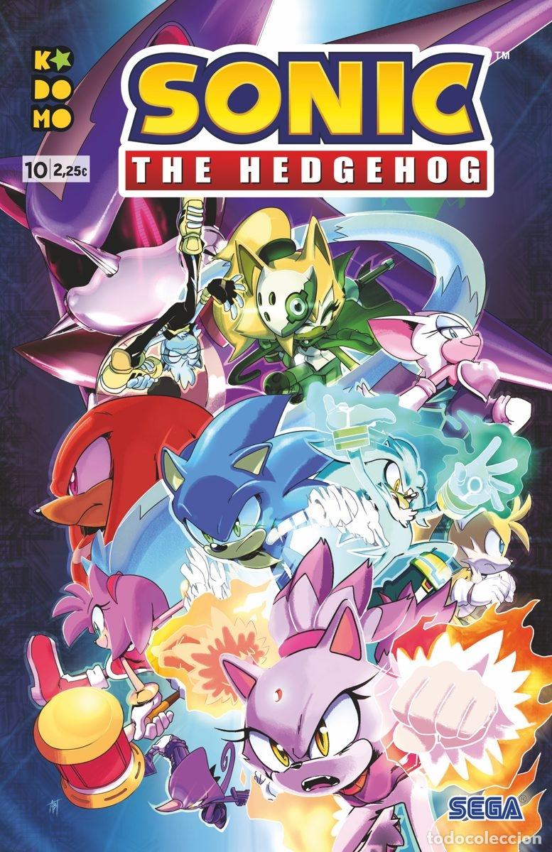 C&oacute;mics: SONIC: THE HEDHEGOG N&Uacute;M. 10 (SEGUNDA EDICI&Oacute;N) - ECC Ediciones - Foto 1