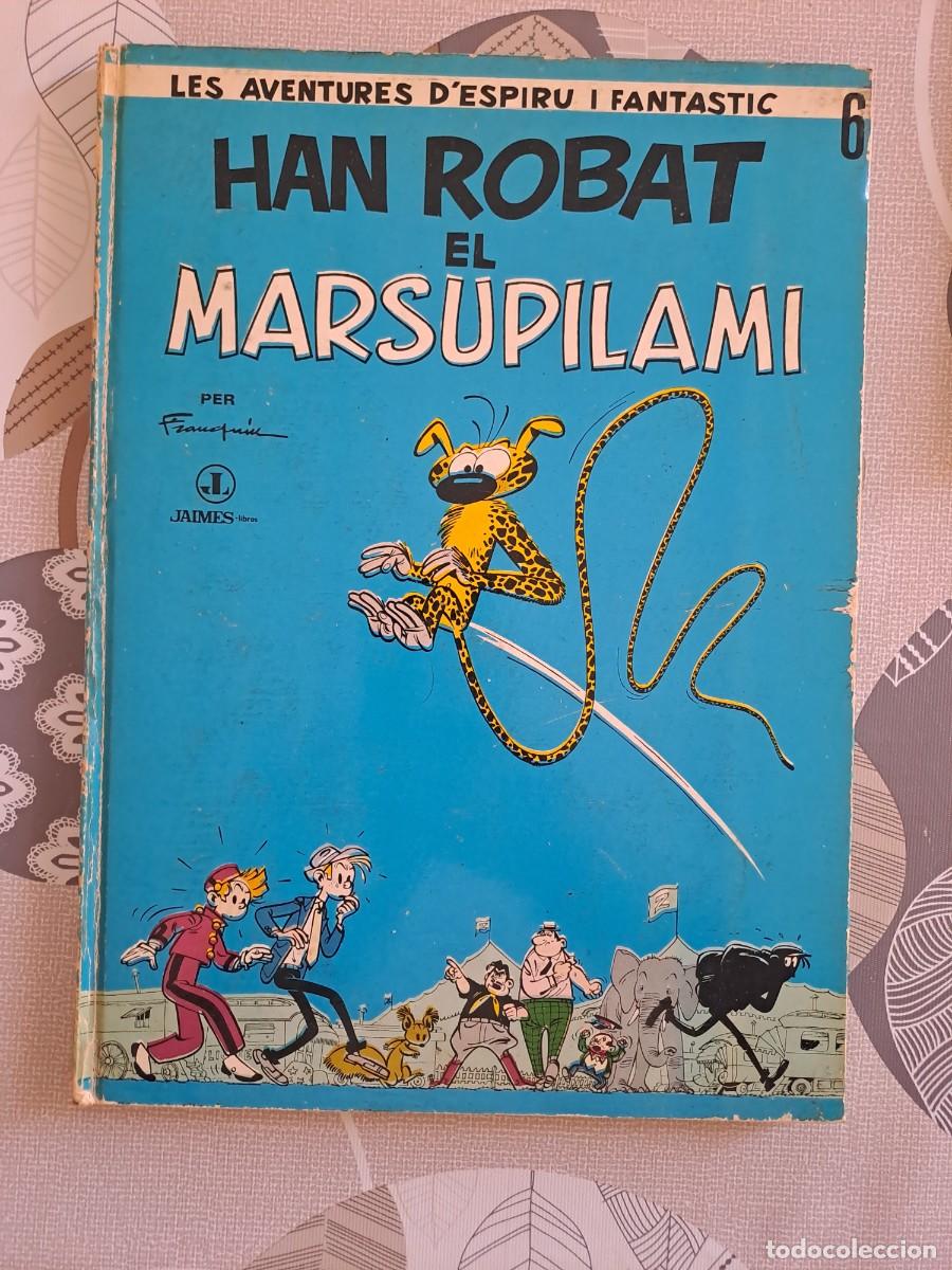 C&oacute;mics: Les aventures d'Espiru i Fantastic 6, han robat el Marsupilami, Jaimes en buen estado