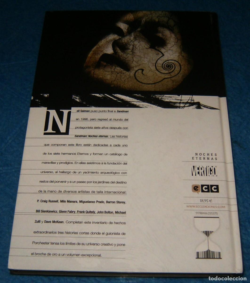 C&oacute;mics: SANDMAN . NOCHES ETERNAS . ECC . TAPA DURA - Foto 2