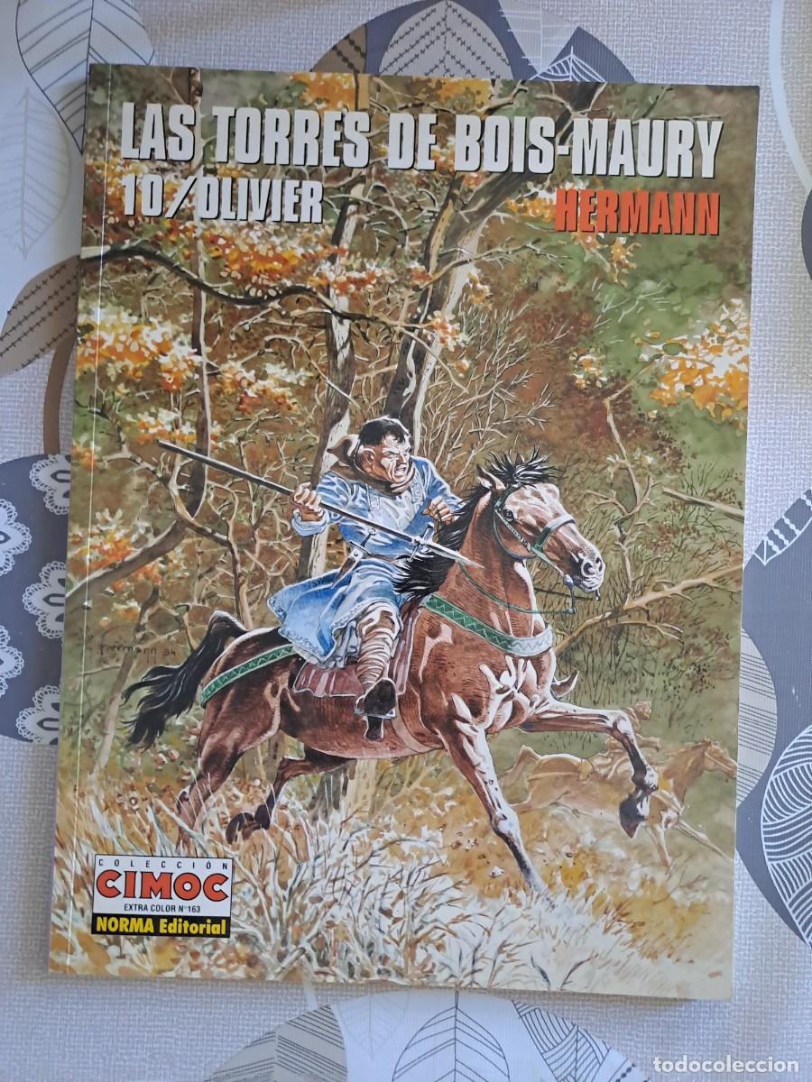 C&oacute;mics: Cimoc extra color 163, las torres de Bois-Maury 10, Olivier, Norma en muy buen estado